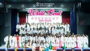 KINGS’ “WHITE COAT CEREMONY: THE FIRST STEP ON THE PATH OF MD”