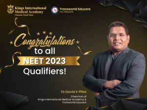 Congratulations to all NEET 2023 qualifiers!